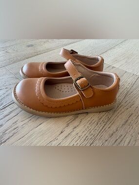 SweetHoney Girls' Mary Jane Shoes in Cognac